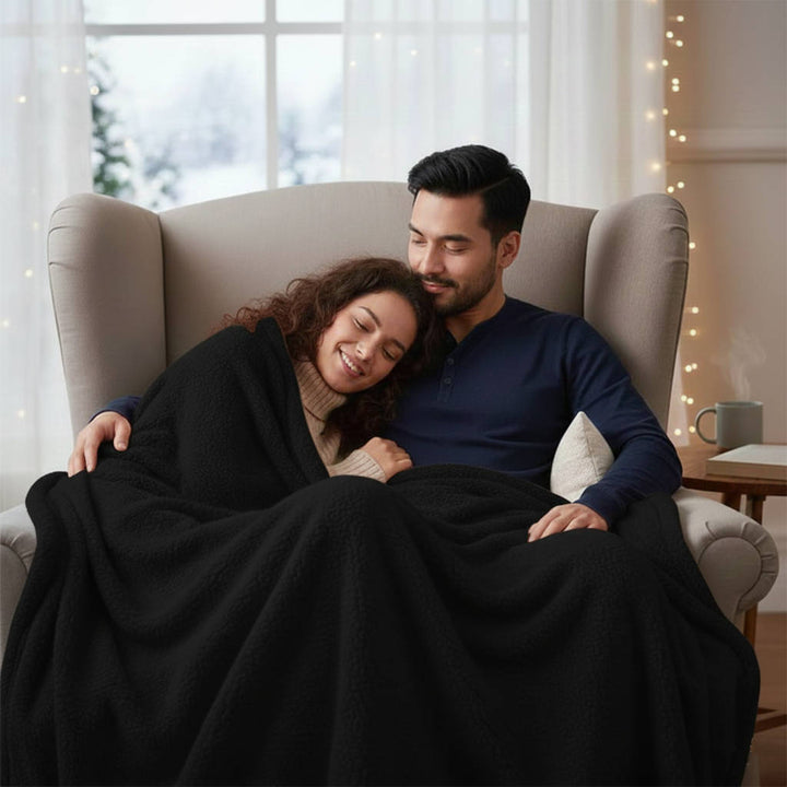 Colverro™ Waterproof Blanket for Couples with a Soft-Touch Top