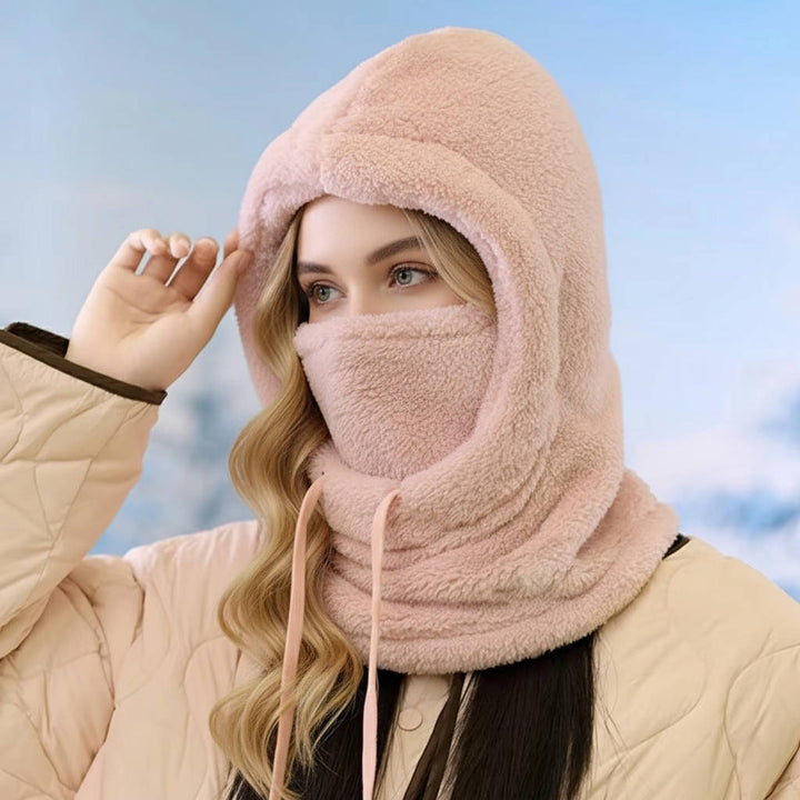 Colverro™ Polar Fleece Balaclava Hood with Dual Drawstrings
