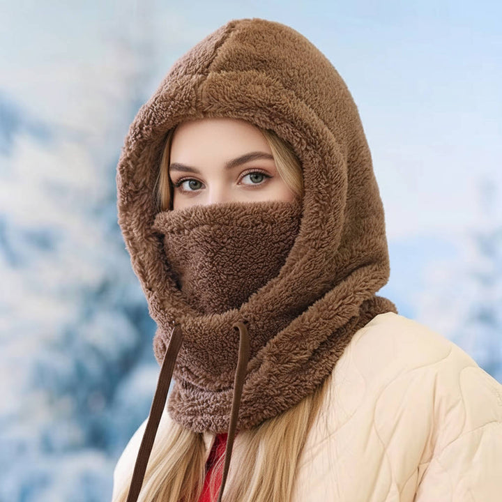 Colverro™ Polar Fleece Balaclava Hood with Dual Drawstrings