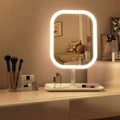 Colverro™ Travel Makeup Mirror with Lights and Three Color Modes