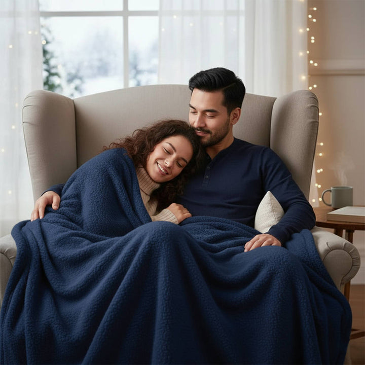 Colverro™ Waterproof Blanket for Couples with a Soft-Touch Top
