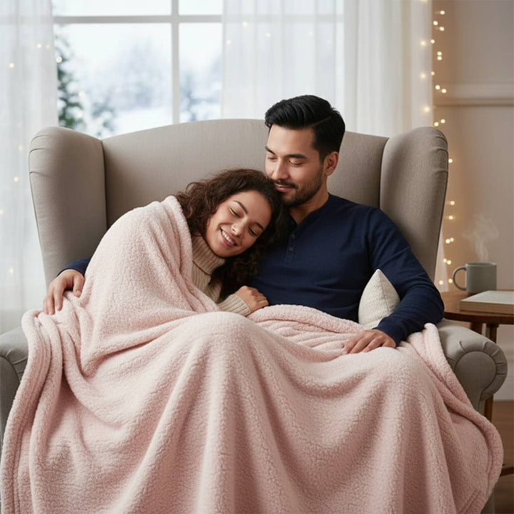 Colverro™ Waterproof Blanket for Couples with a Soft-Touch Top