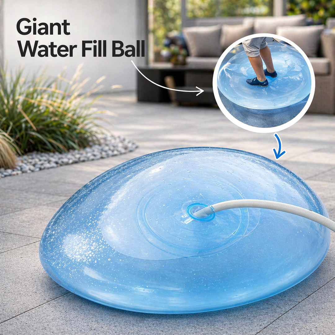 Colverro™ Jumbo Inflatable Play Ball for Kids – Reusable Outdoor Fun