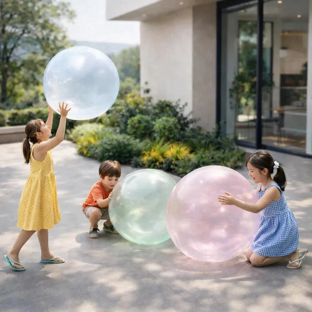 Colverro™ Jumbo Inflatable Play Ball for Kids – Reusable Outdoor Fun