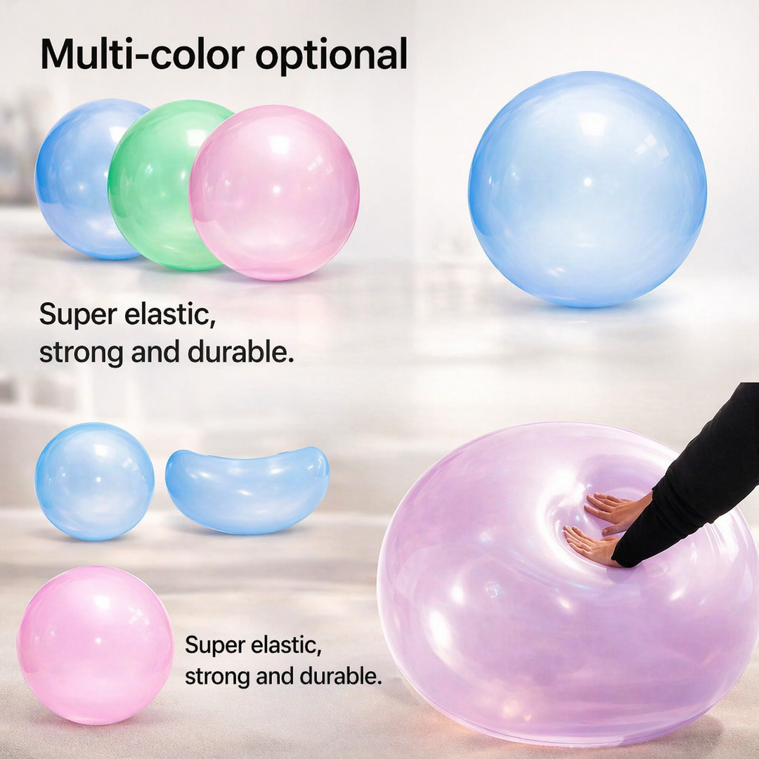 Colverro™ Jumbo Inflatable Play Ball for Kids – Reusable Outdoor Fun