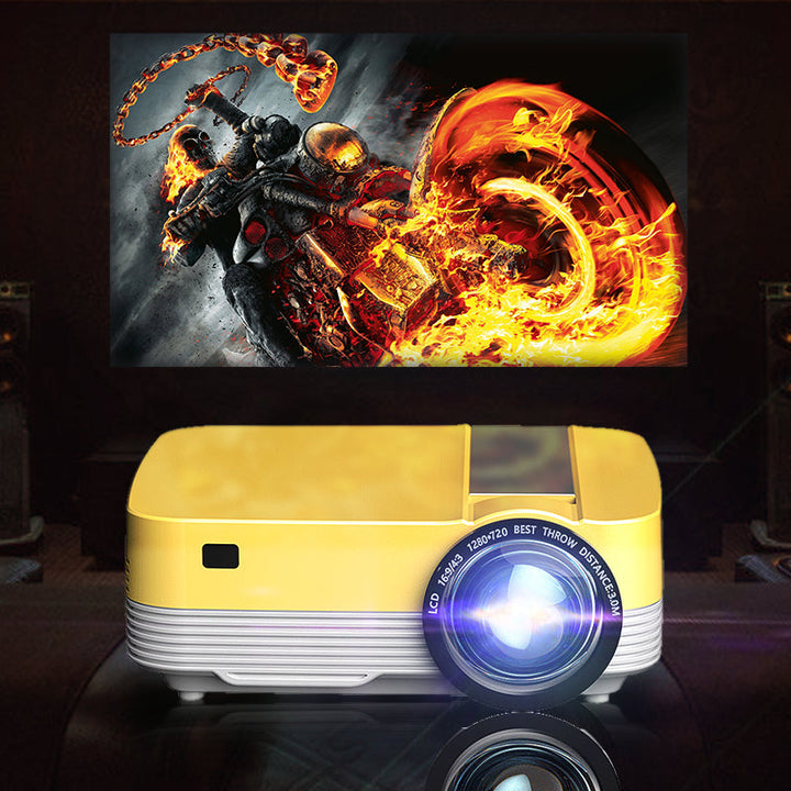 Colverro™ Mini HD Projector with Tripod and Built-In Speakers
