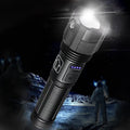 Colverro™ Rechargeable Waterproof LED Flashlight with Zoom and 5 Modes
