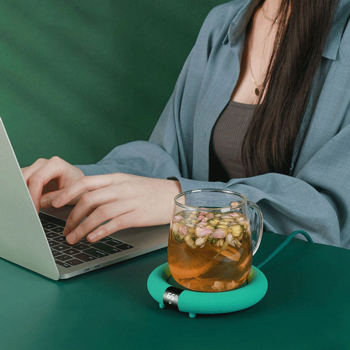 Colverro™ Pastel Mug Warmer for Coffee and Tea at Your Desk