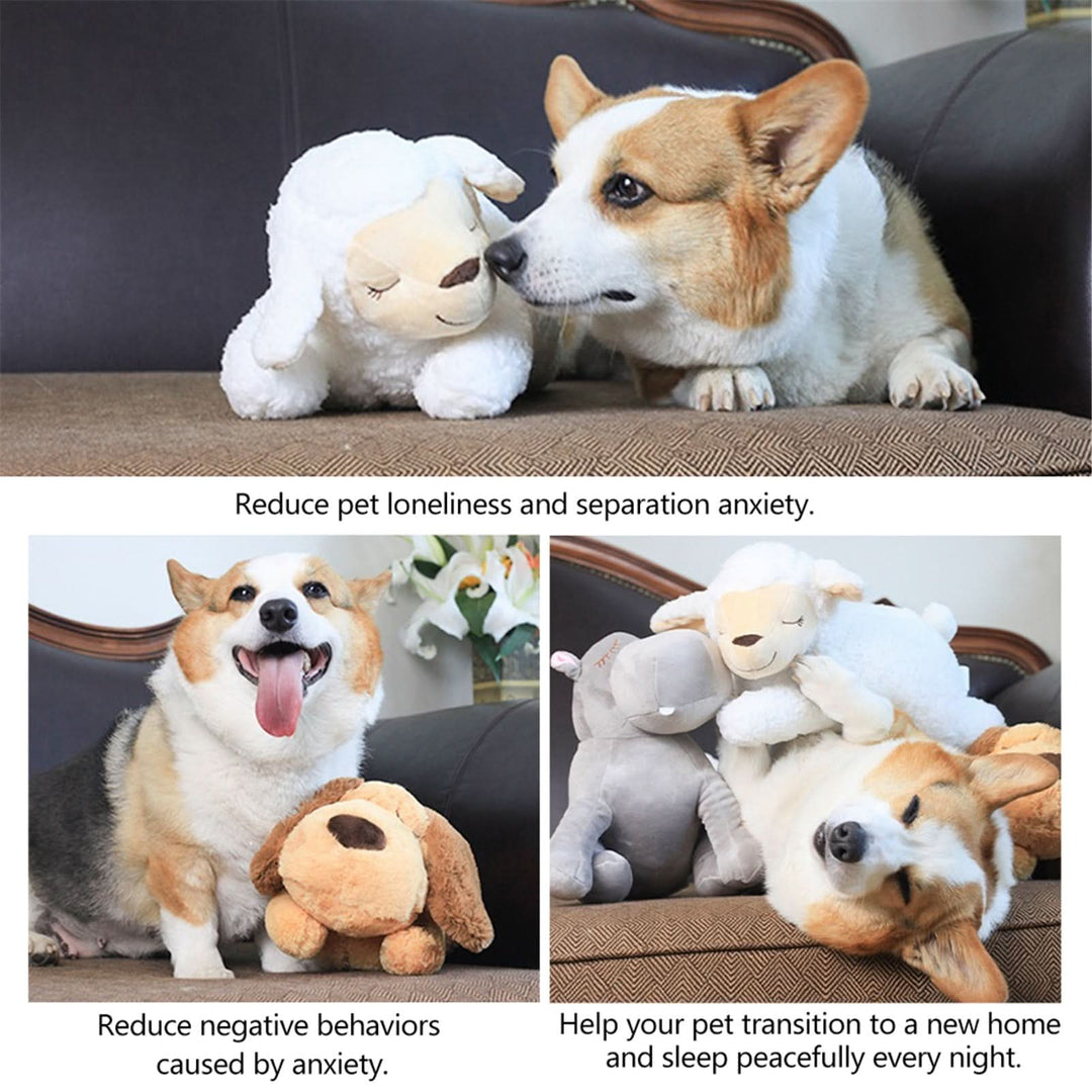 Colverro™ Heartbeat Puppy Toy for Crate Training and Calm Nights
