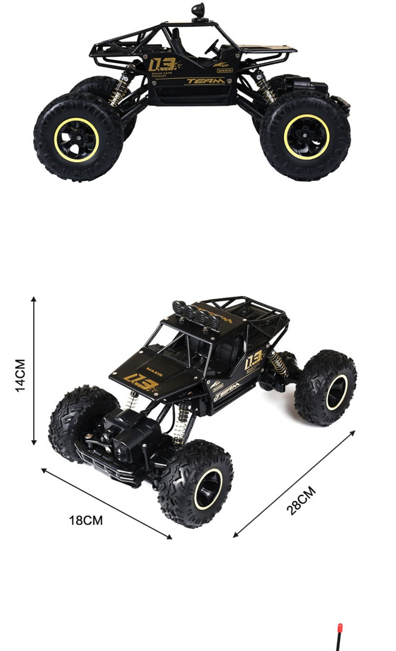 Colverro™ 1:12 Remote Control 4x4 Monster Truck for Off-Road Fun