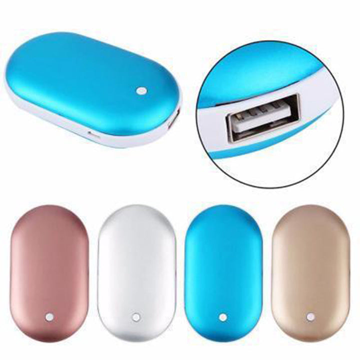 Colverro™ 2-in-1 Rechargeable Hand Warmer with 5200mAh Power Bank
