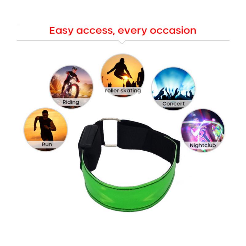 Colverro™ LED Reflective Safety Band for Running, Biking and Dog Walks