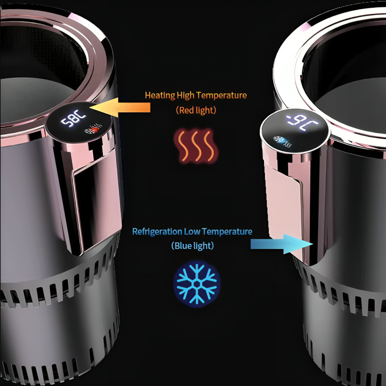 Colverro™ Hot and Cold Drink Holder That Chills in Three Minutes