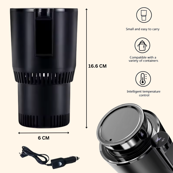 Colverro™ Hot and Cold Drink Holder That Chills in Three Minutes