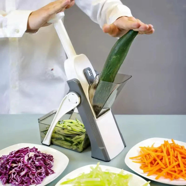 Colverro™ Adjustable Mandoline Slicer with Collection Container