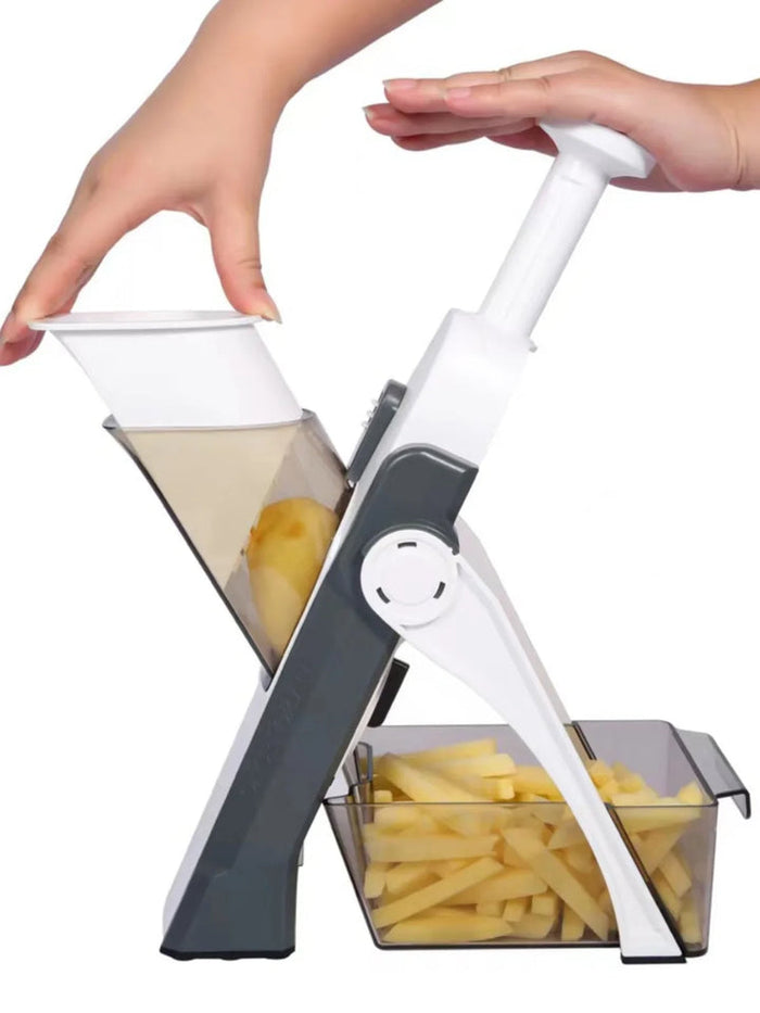 Colverro™ Adjustable Mandoline Slicer with Collection Container