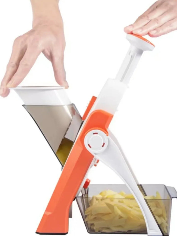 Colverro™ Adjustable Mandoline Slicer with Collection Container