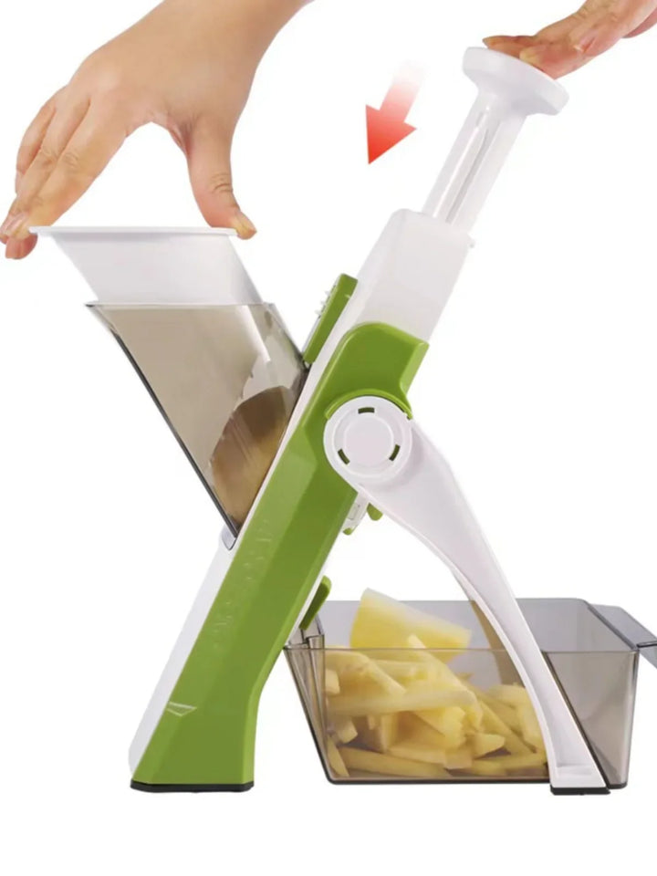 Colverro™ Adjustable Mandoline Slicer with Collection Container