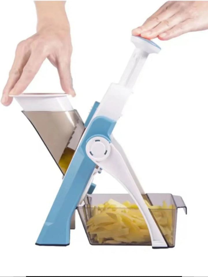 Colverro™ Adjustable Mandoline Slicer with Collection Container