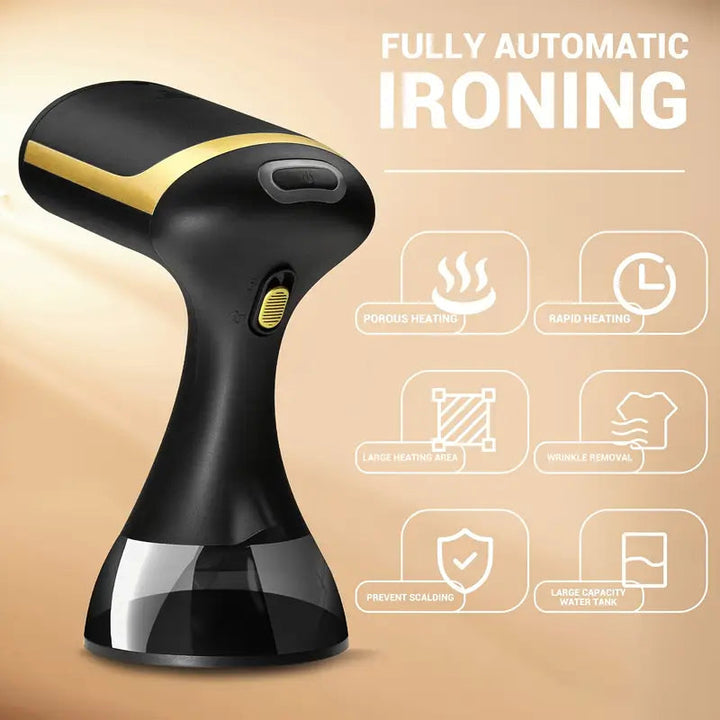 Colverro™ 1500W Handheld Garment Steamer with 30-Second Heat-Up