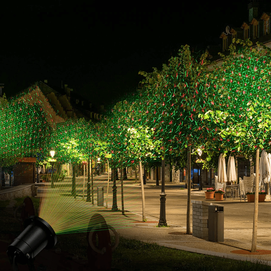 Colverro™ Red and Green Outdoor Laser Light Projector with Timer