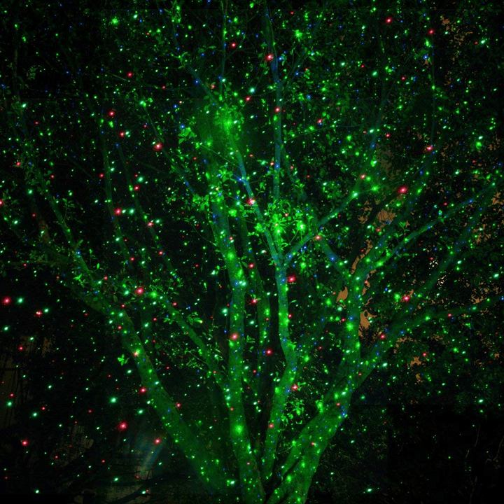 Colverro™ Red and Green Outdoor Laser Light Projector with Timer