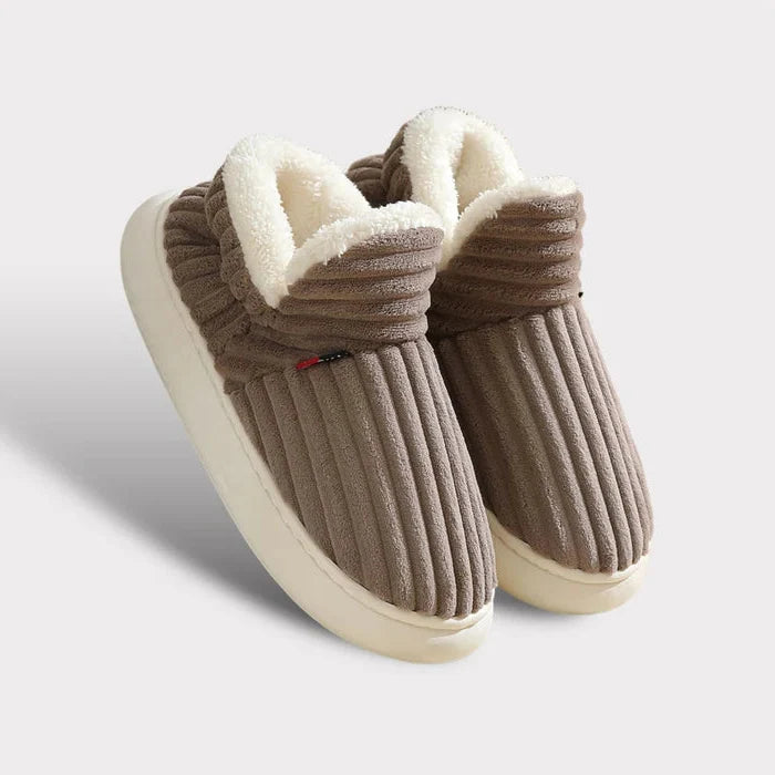 Colverro™ Ultra-Soft Flannel Fleece Slippers with Non-Slip Sole