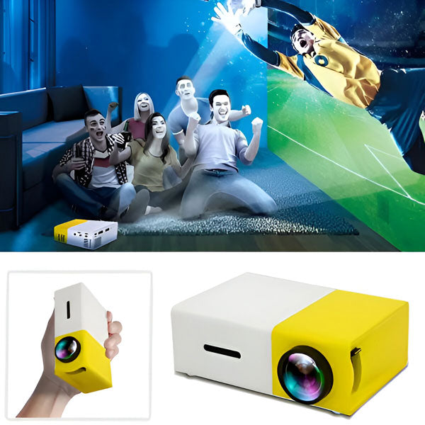 Colverro™ Portable Mini HD Projector for Big-Screen Movies at Home