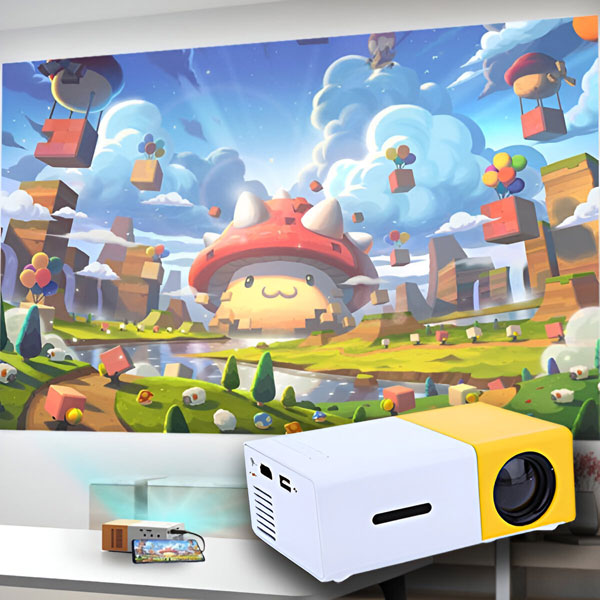 Colverro™ Portable Mini HD Projector for Big-Screen Movies at Home