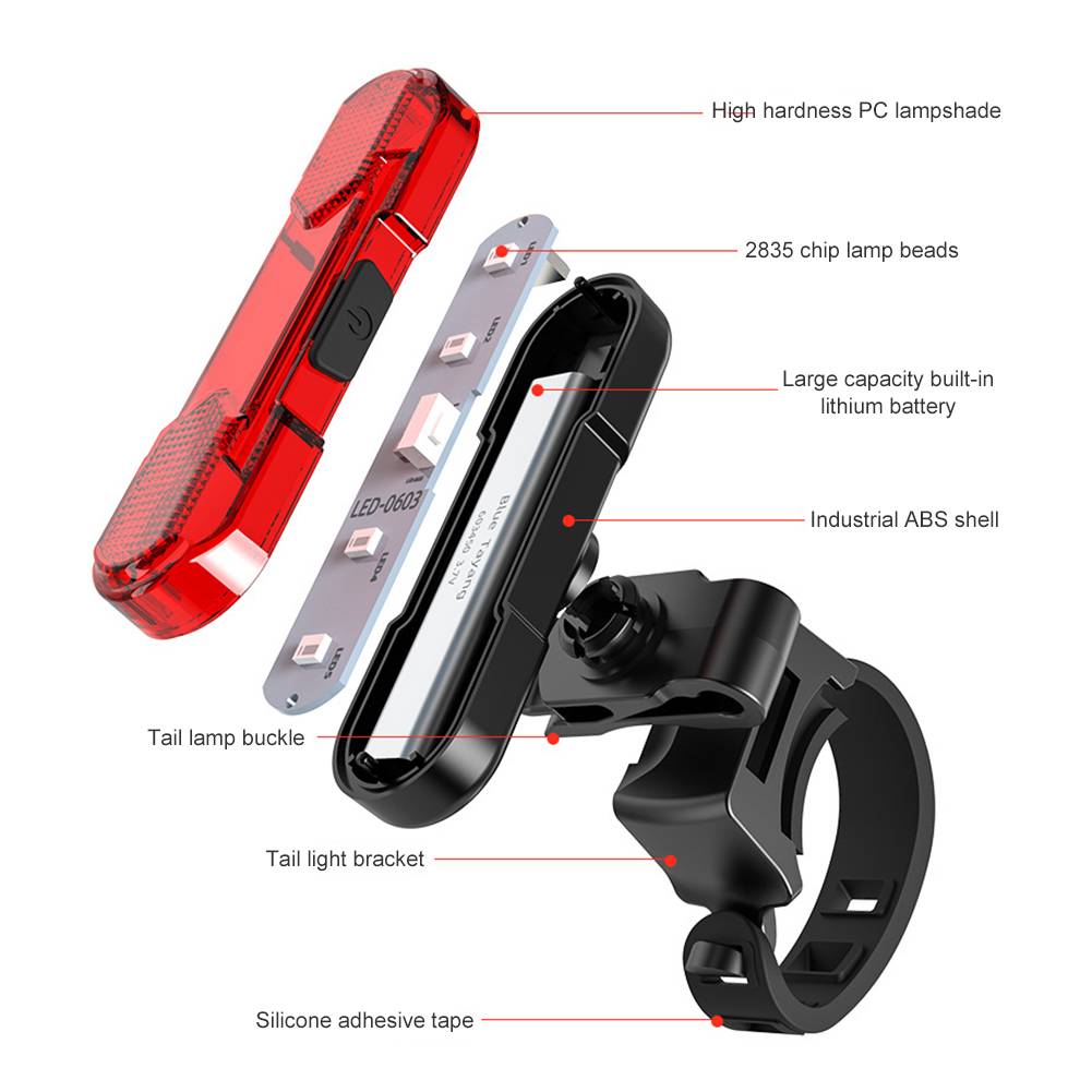 Colverro™ 1000 Lumen Rechargeable Bike Headlight and Taillight Set