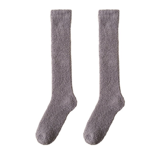 Colverro™ Extra-Long Coral Fleece Winter Socks for Cozy Feet