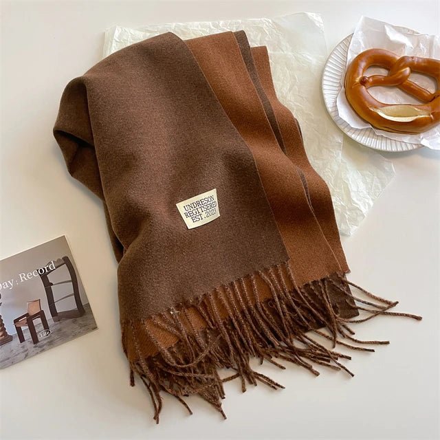 Colverro™ 100% Wool Scarf for Men and Women – Super Soft &amp; Warm