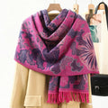 Colverro™ Ethnic Pattern Pashmina Shawl Scarf – Soft & Vibrant Wrap