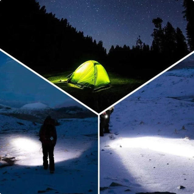 Colverro™ Super Bright LED Flashlight with 8000mAh Power Bank, IPX5