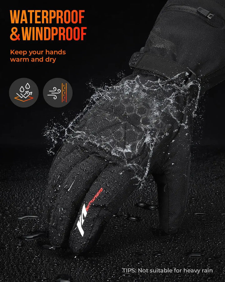 Colverro™ Waterproof Rechargeable Heated Gloves with 2500 mAh Battery