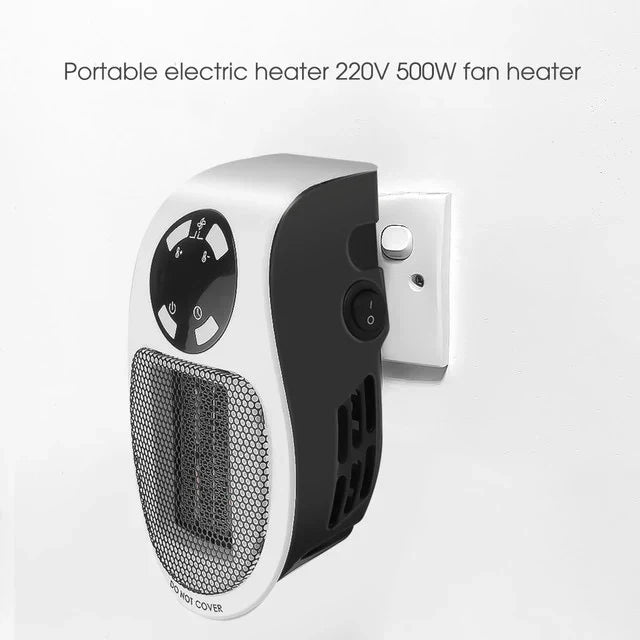 Colverro™ Quiet Mini Space Heater with Remote and 12-Hour Timer