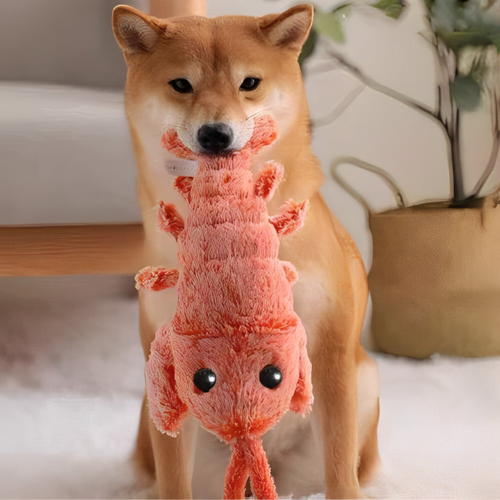 Colverro™ Floppy Lobster Dog Toy with Lifelike Texture for Playtime