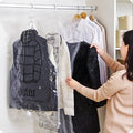 Colverro™ Hanging Vacuum Storage Bags for Closets, Set of Four