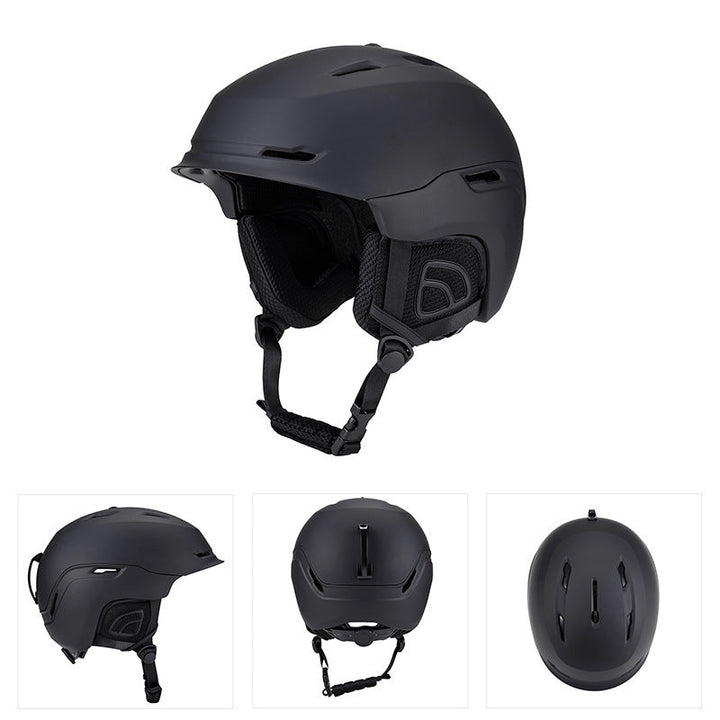 Colverro™ Matte Ski Safety Helmet with Custom-Fit Sizing System