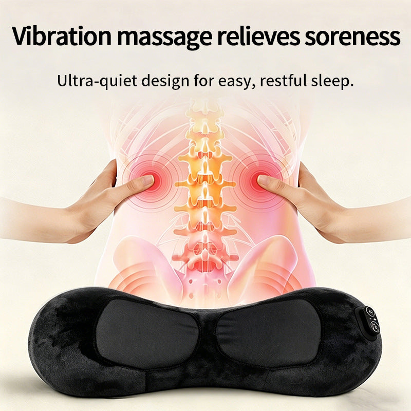 Colverro™ Heated Neck &amp; Shoulder Massage Pillow, USB Rechargeable