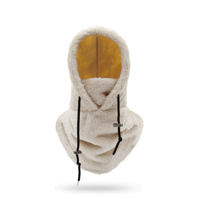 Colverro™ Sherpa Fleece Balaclava Hood with Full Face and Neck Cover