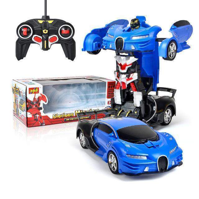 Colverro™ Transforming Robot Car with Remote Control, Lights and Sounds