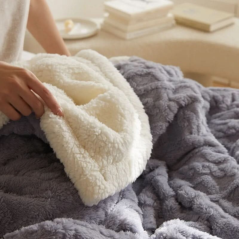 Colverro™ Soft Comfort Blanket for Bed, Couch and Wrapping Up