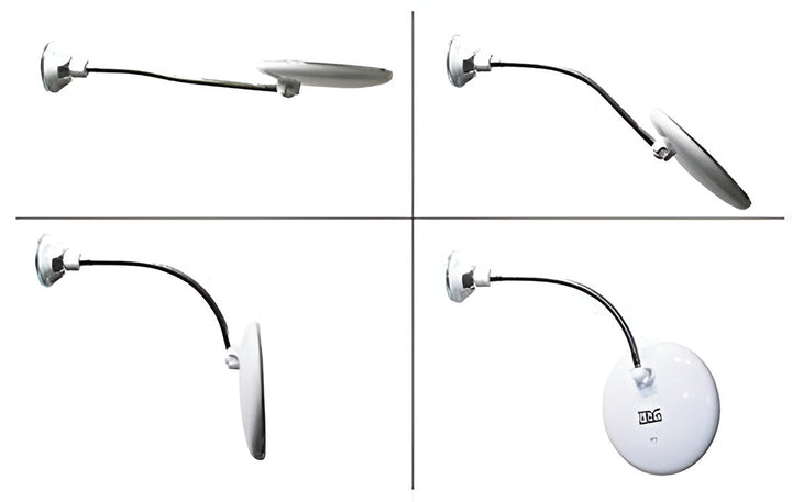 Colverro™ 10x Magnifying LED Mirror with Suction Cup and 360° Swivel