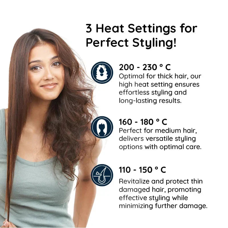 Colverro™ 2-in-1 Rotating Hot Air Brush for Waves and Sleek Straight Hair