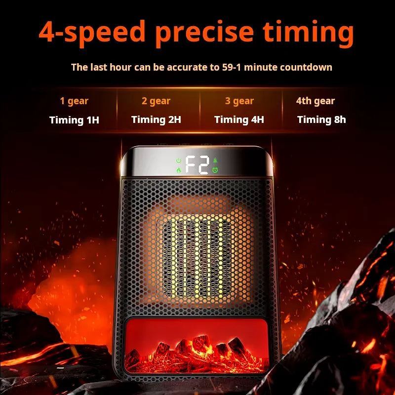 Colverro™ Plug-In Ceramic Wall Heater with 3-Second Fast Heat