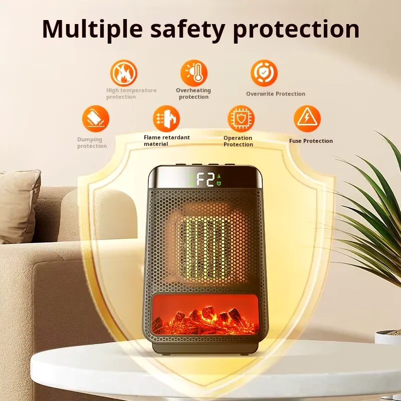 Colverro™ Plug-In Ceramic Wall Heater with 3-Second Fast Heat