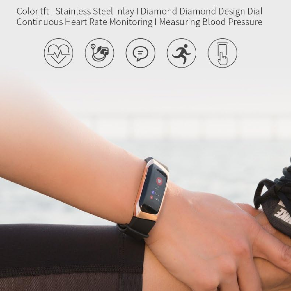 Colverro™ Fitness Smartwatch with Sleep, Heart Rate and Step Tracking