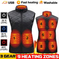 Colverro™ Women's USB Heated Vest with 3 Heat Settings, Lightweight Fit