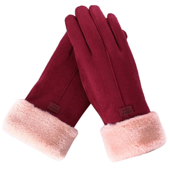 Colverro™ Waterproof Touchscreen Winter Gloves with Fuzzy Fleece Lining